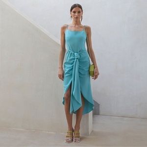 Cult Gaia Blue Natasha Dress